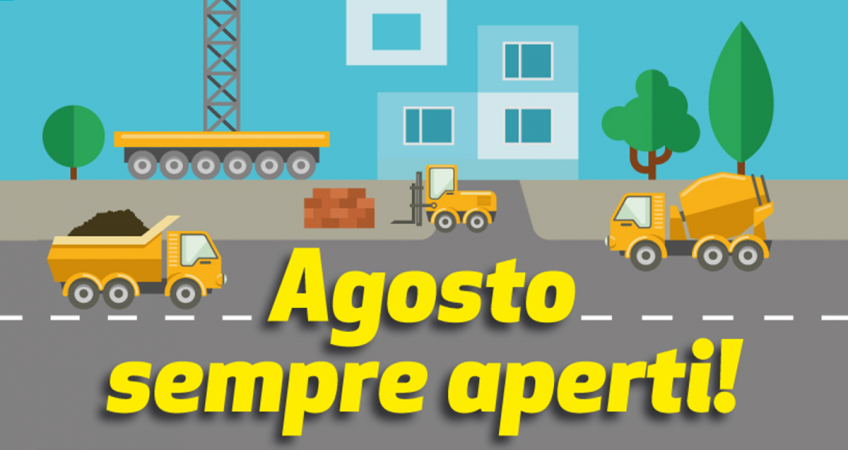 COMARTE - Agosto sempre aperti