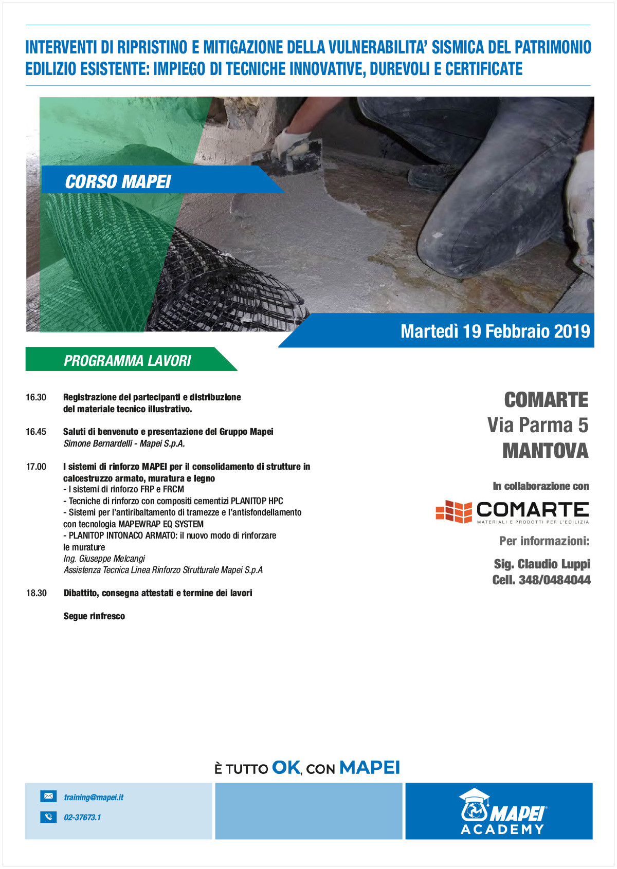 Corso formazione MAPEI