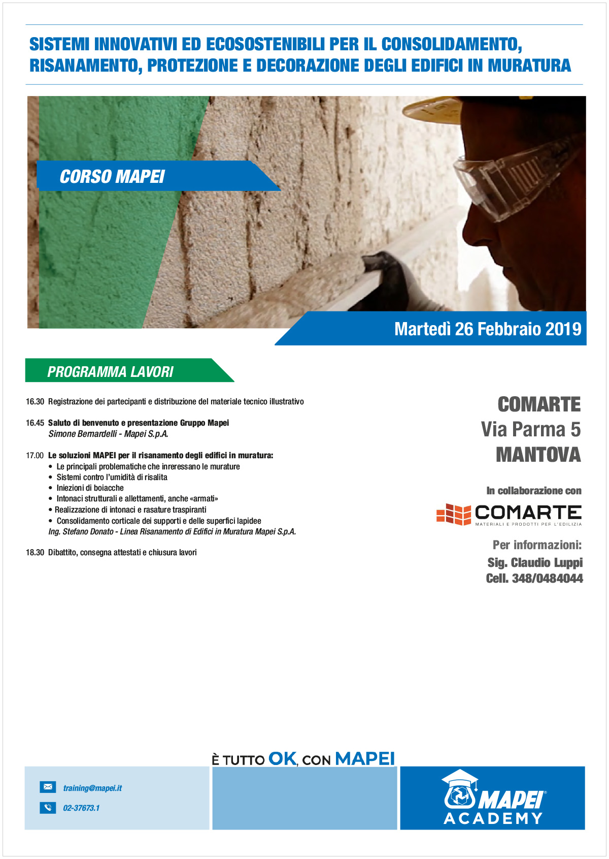 Corso formazione MAPEI