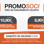 PROMO SOCI • valida fino al 06/06